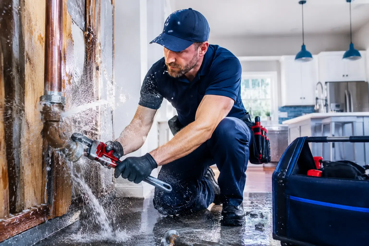Emergency pipe repair in Oklahoma